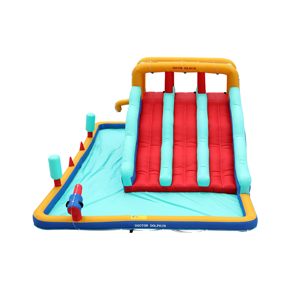 Kids Outdoor House With Slide - Outdoor Inflatable Bouncy Castle with Slide