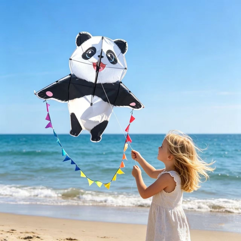 Kite Easy Fly Kids - Panda kite flying for kids kite