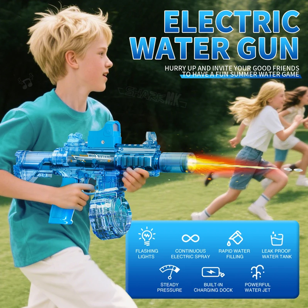 Kids Outdoor Garden Toys - High Pressure Electric Water Gun Toys