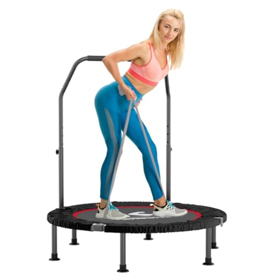 Mini Trampoline Spring - 40 Mini Flodable Spring Rebounder Trampoline