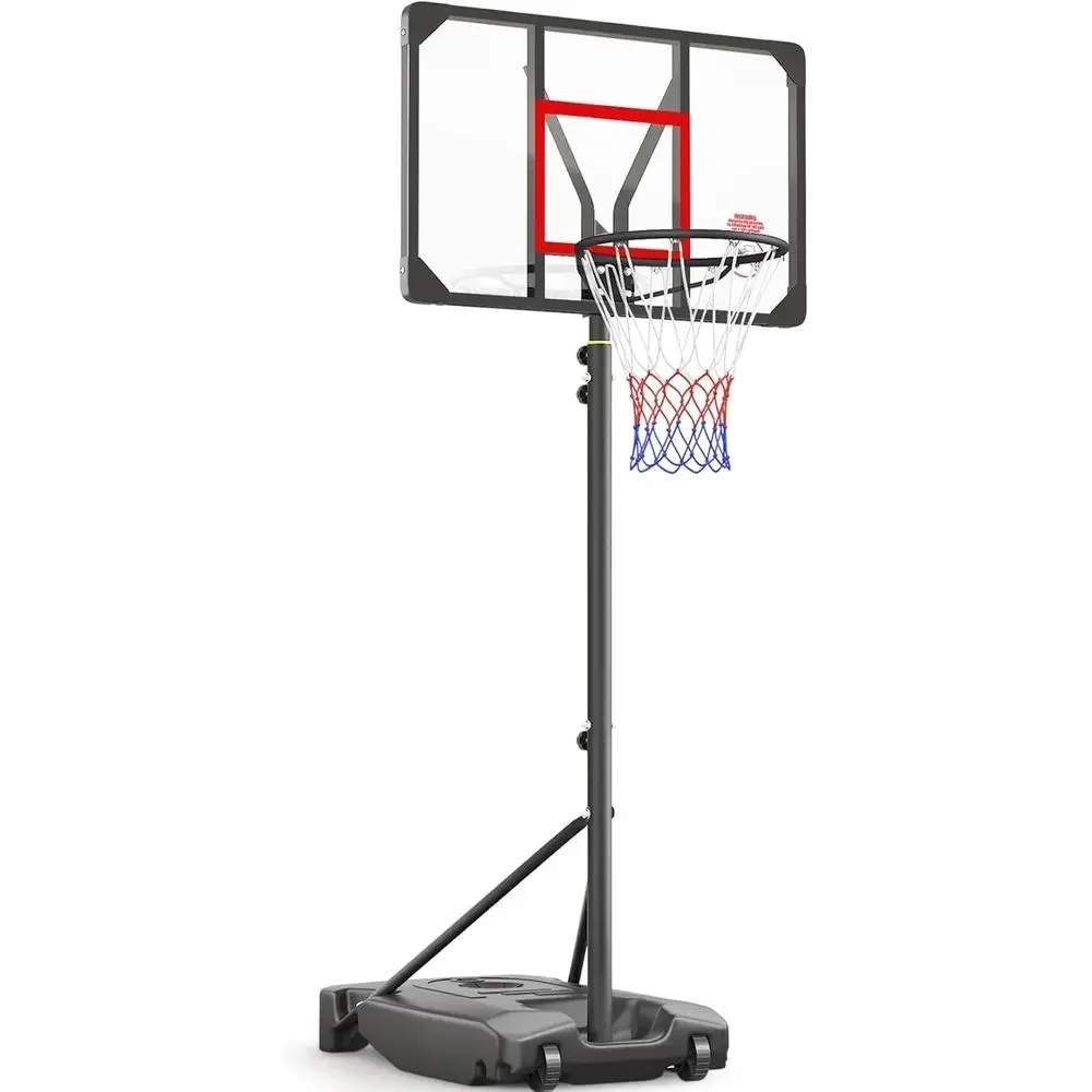 Play Kids Outdoor - Adjustable Height Portable Basketball Hoop for