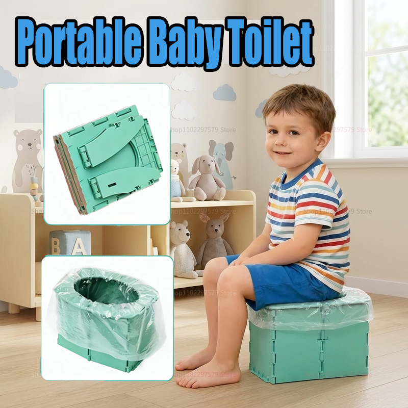 Kids Outdoor Urinal - Foldable Portable Travel Potty for Toddler
