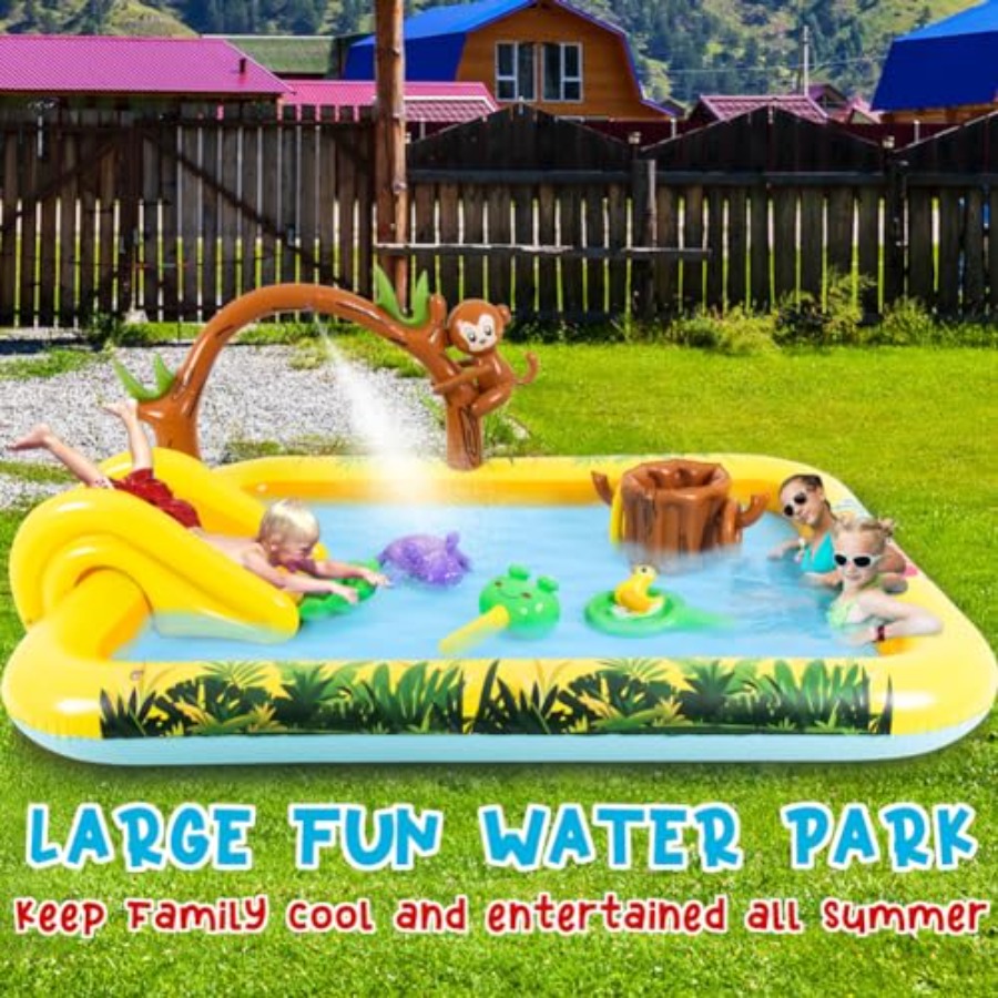 Outdoor inflatable jungle anim – Kids Outdoor Garden Toys recenzja i cena