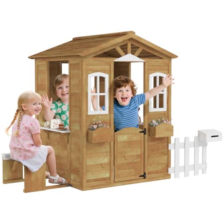 Outdoor playhouse for kids age – Kids Outdoor Nature Play recenzja i cena