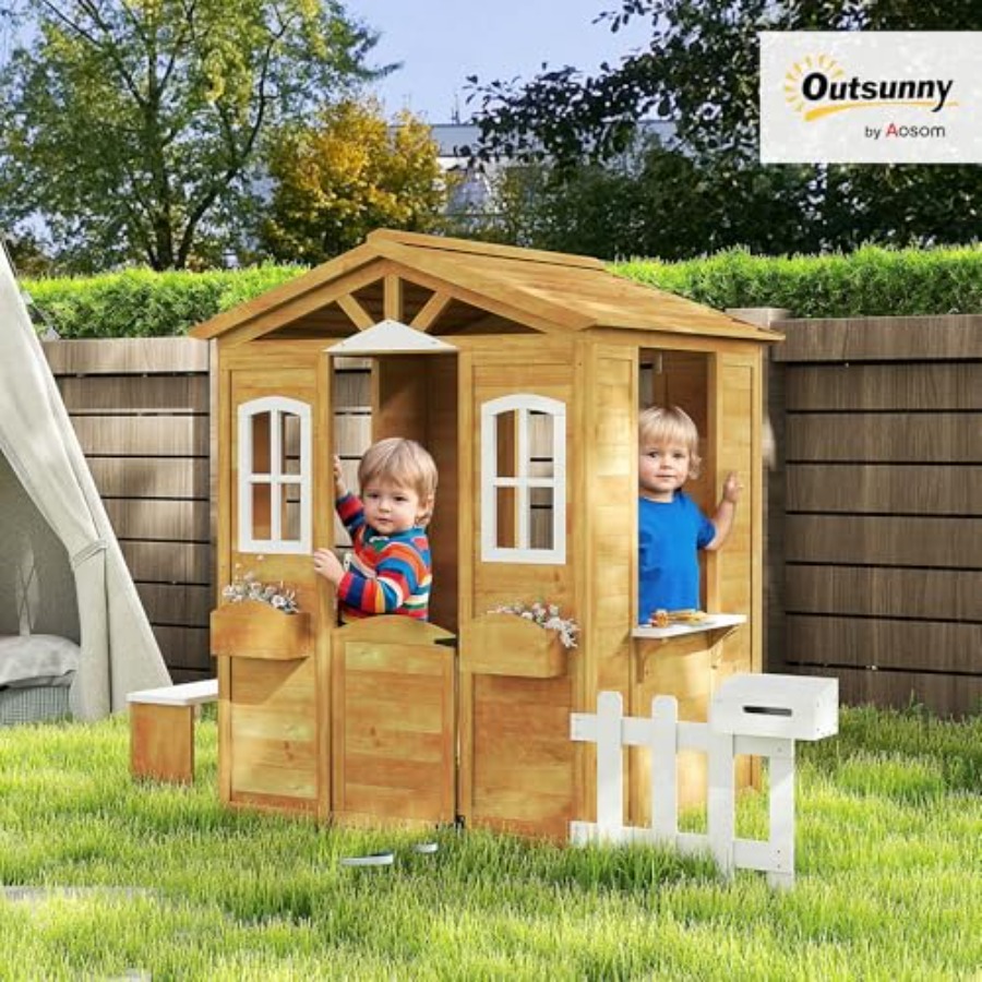 Outdoor playhouse for kids age – Kids Outdoor Nature Play recenzja i cena