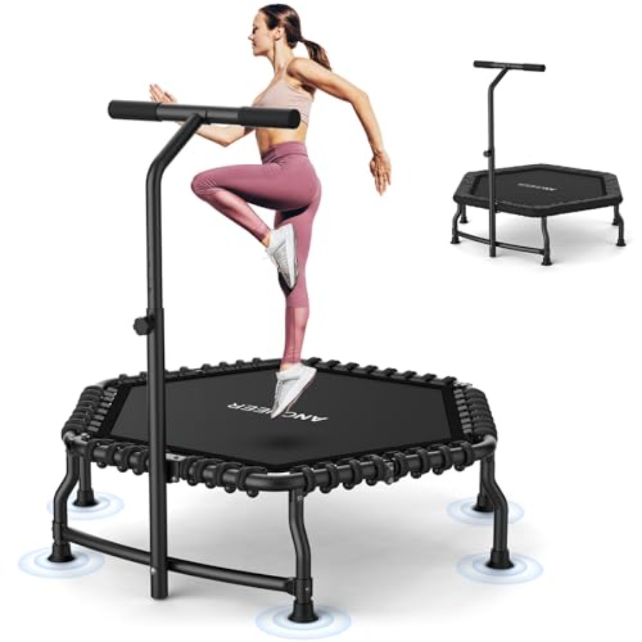 Indoor Mini Trampoline 50'' fo – Mini Trampoline Spring recenzja i cena