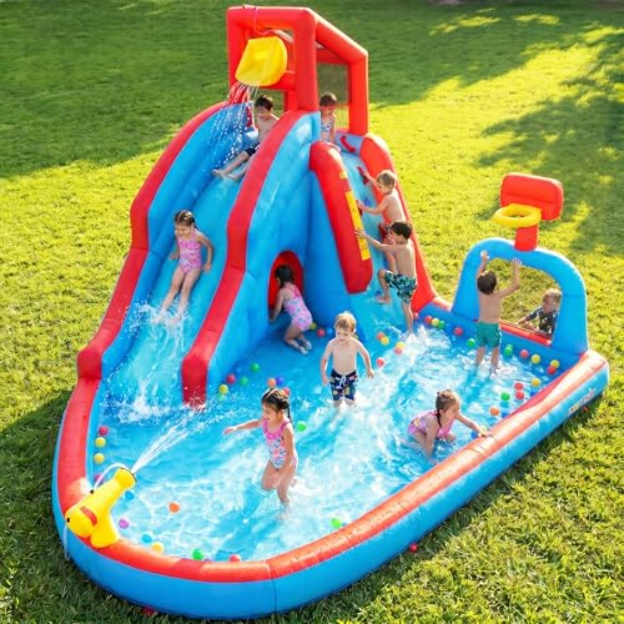 Backyard outdoor water slide i – Kids Outdoor House With Slide recenzja i cena