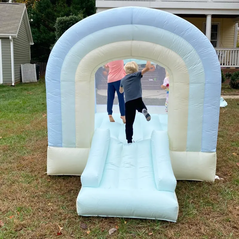 Commercial Indoor/Outdoor Soft – Kids Outdoor House With Slide recenzja i cena