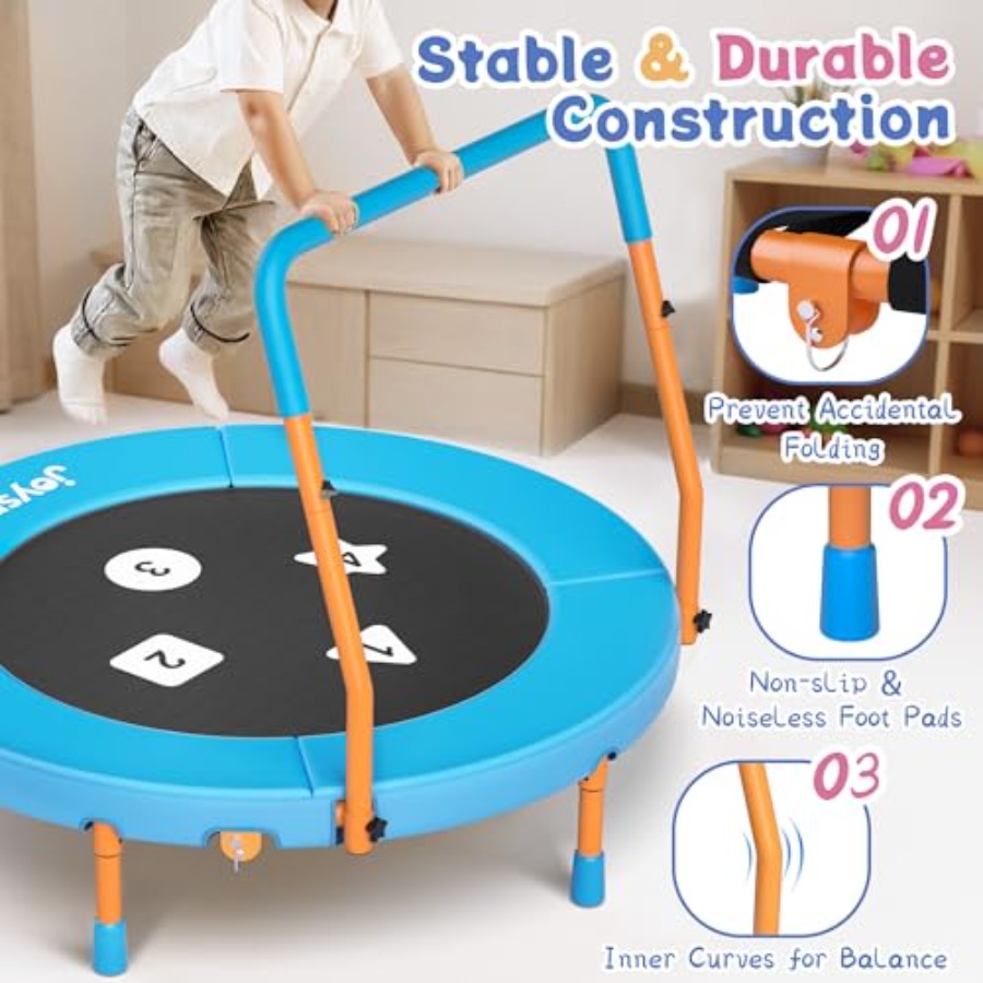 3FT Toddler Trampoline with Ad – Mini Trampoline Spring recenzja i cena