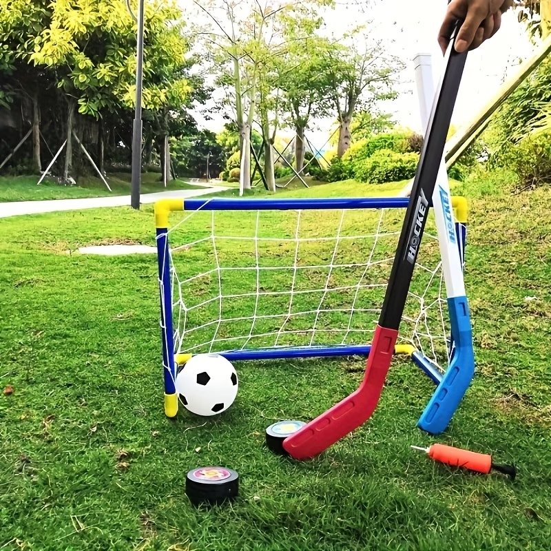 2 in 1 Kids Hockey & Soccer Go – Kids Outdoor Hockey Sticks recenzja i cena