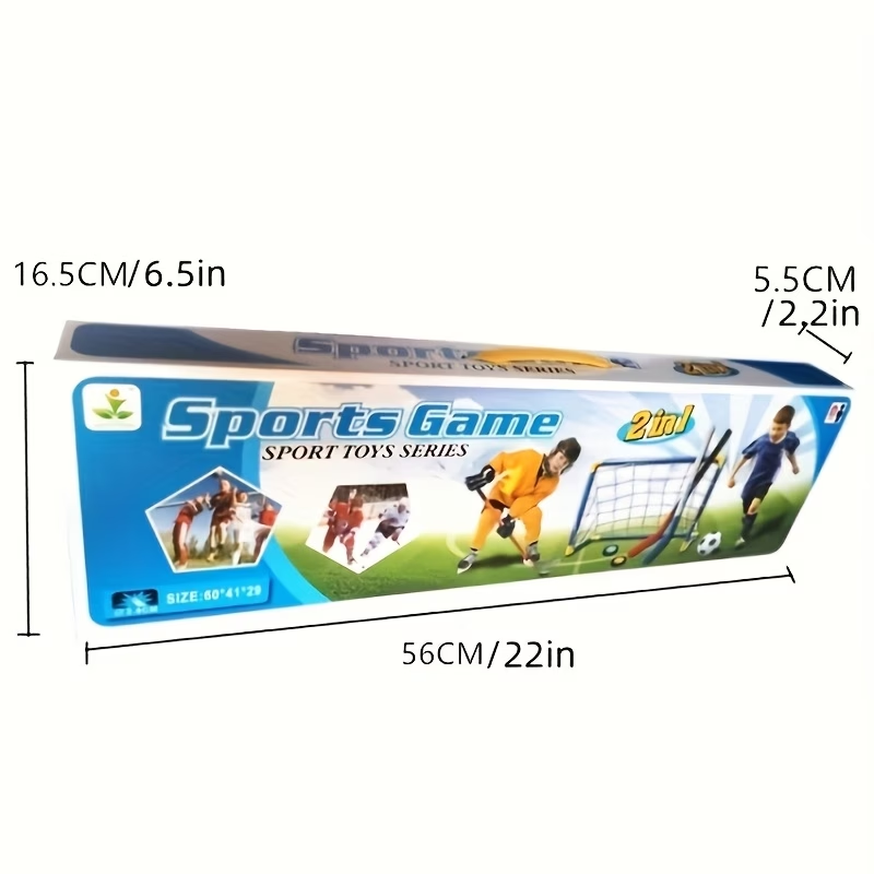 2 in 1 Kids Hockey & Soccer Go – Kids Outdoor Hockey Sticks recenzja i cena