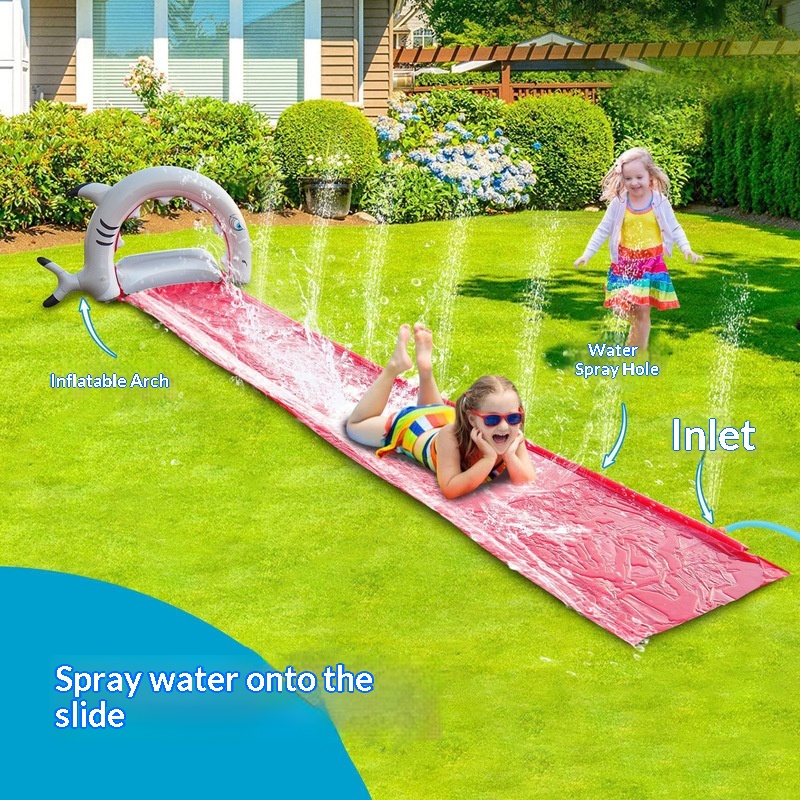 Inflatable Whale Water Slide S – Kids Outdoor Water Toys recenzja i cena