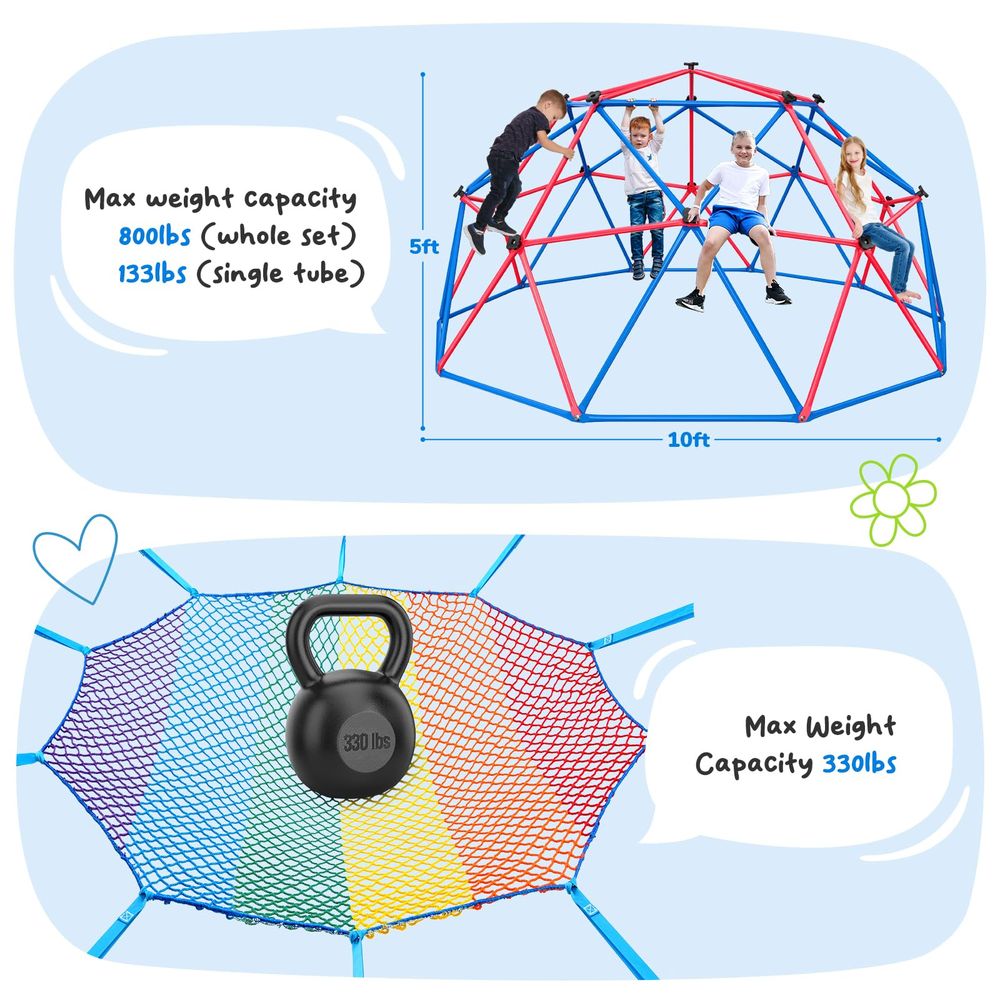 Climbing Dome with Climbing Ca – Kids Outdoor Climbing Dome recenzja i cena