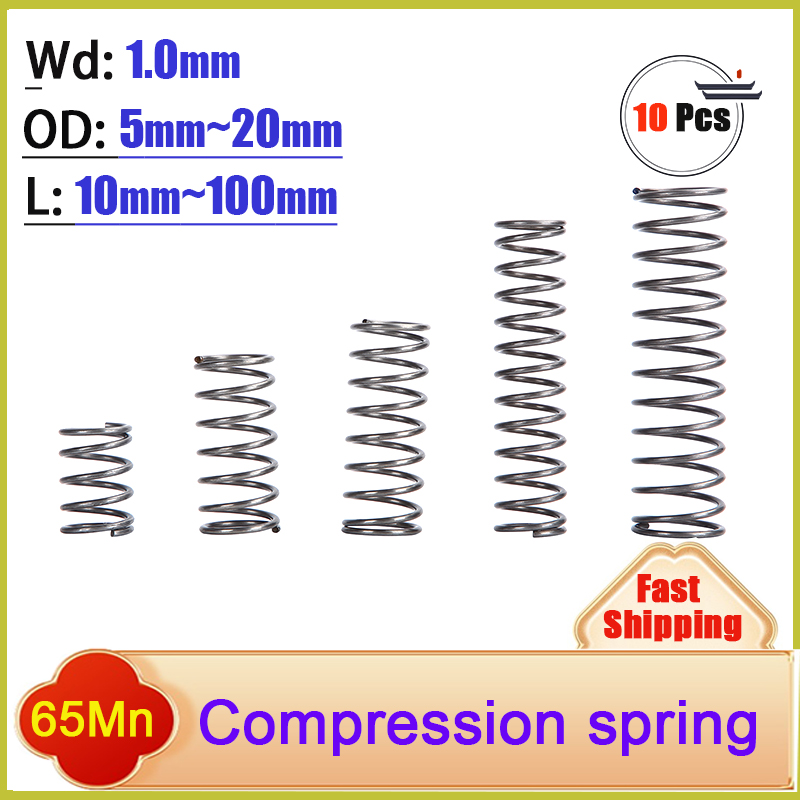 Wire Diameter 1.0mm  10Pcs  65 – Mini Trampoline Spring recenzja i cena