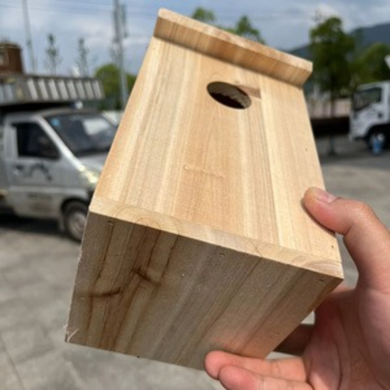 Outdoor Wooden Bird House Nest – Kids Outdoor Garden Toys recenzja i cena