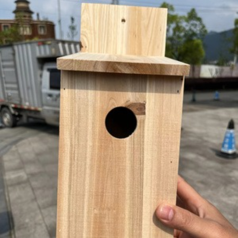 Outdoor Wooden Bird House Nest – Kids Outdoor Garden Toys recenzja i cena
