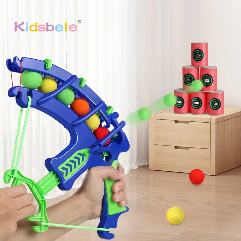 Foam Ball Shooting Toy Bow – S – Kids Outdoor Lounge Set recenzja i cena