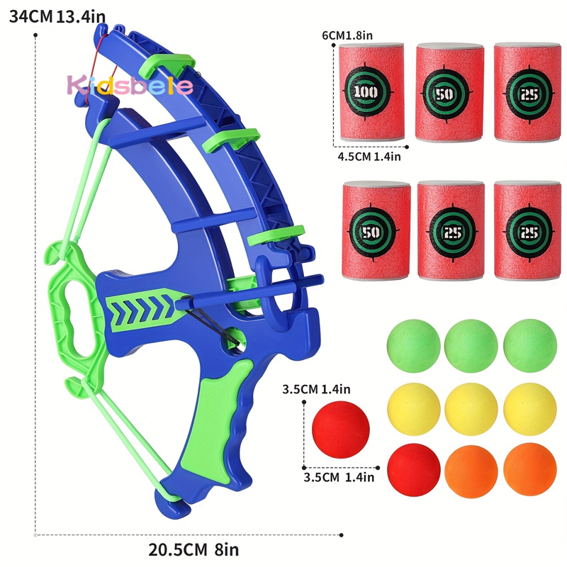 Foam Ball Shooting Toy Bow – S – Kids Outdoor Lounge Set recenzja i cena