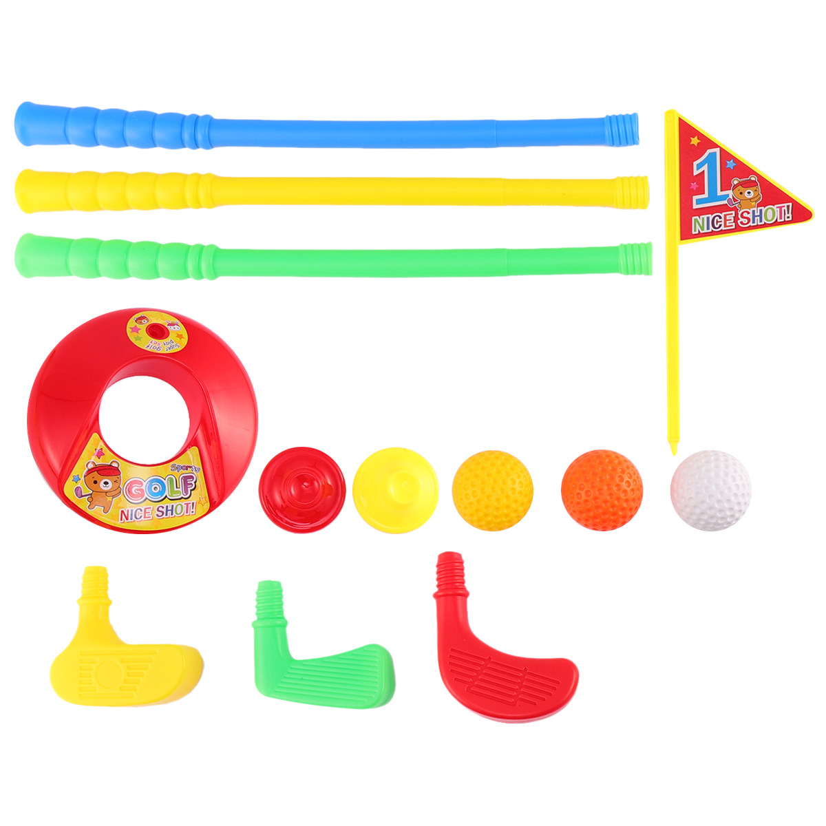 1Set Kids Cartoon Wooden Mini  – Kids Outdoor Wooden Playset recenzja i cena