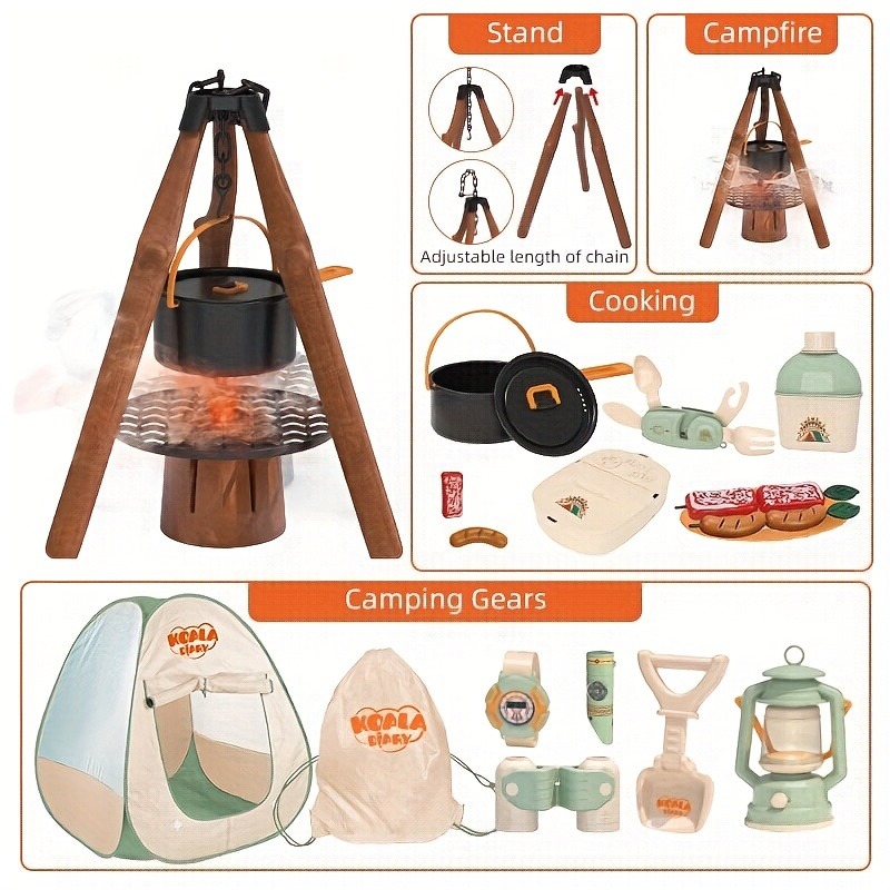 Kids Camping Set Toy Outdoor E – Kids Outdoor Wendy House recenzja i cena
