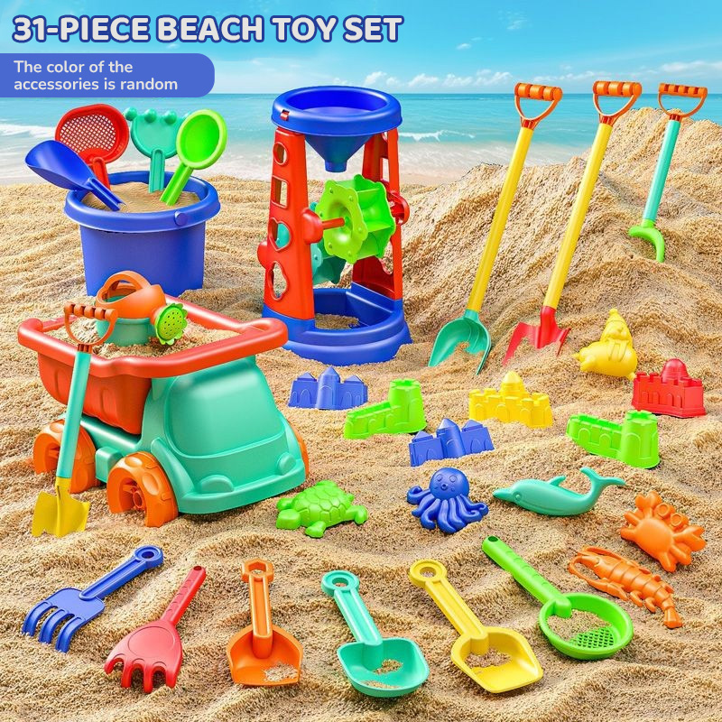 31PC Set Sand-digging Tools Be – Kids Outdoor Nature Play recenzja i cena