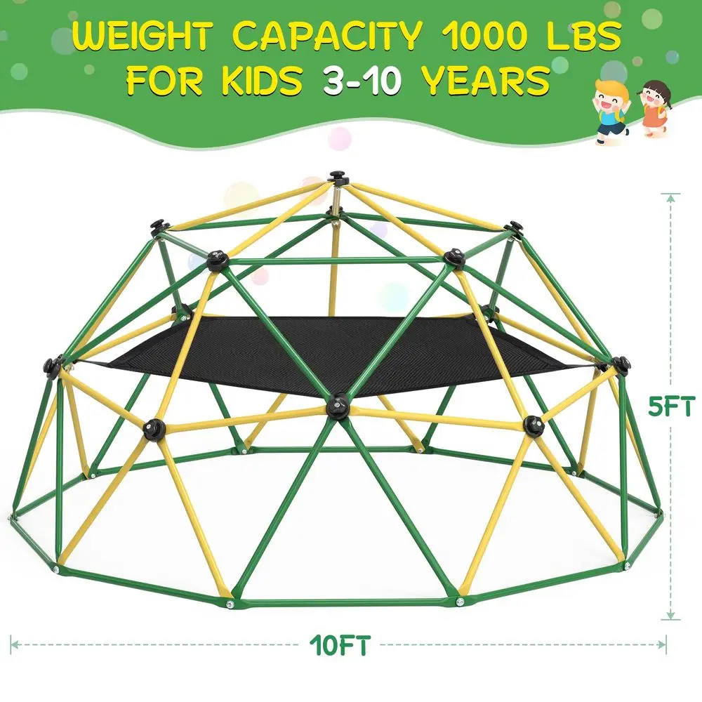 Climbing Dome, 10FT Dome Climb – Kids Outdoor Climbing Dome recenzja i cena