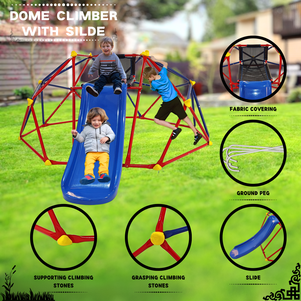 XCF007 Outdoor Dome Climber wi – Kids Outdoor Climbing Dome recenzja i cena