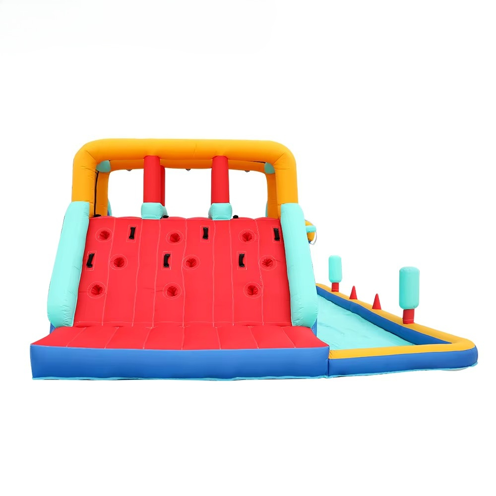 Outdoor Inflatable Bouncy Cast – Kids Outdoor House With Slide recenzja i cena