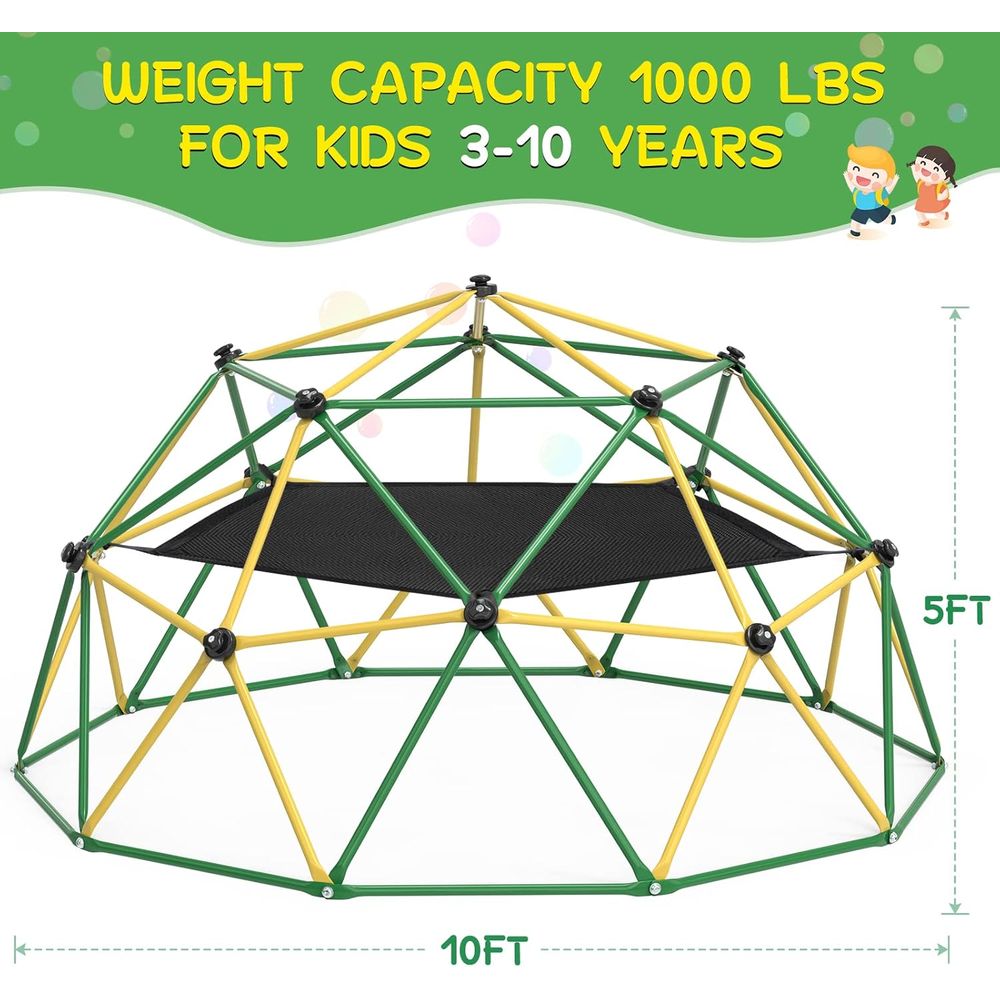 10T Climbing Dome with Hammock – Kids Outdoor Climbing Dome recenzja i cena