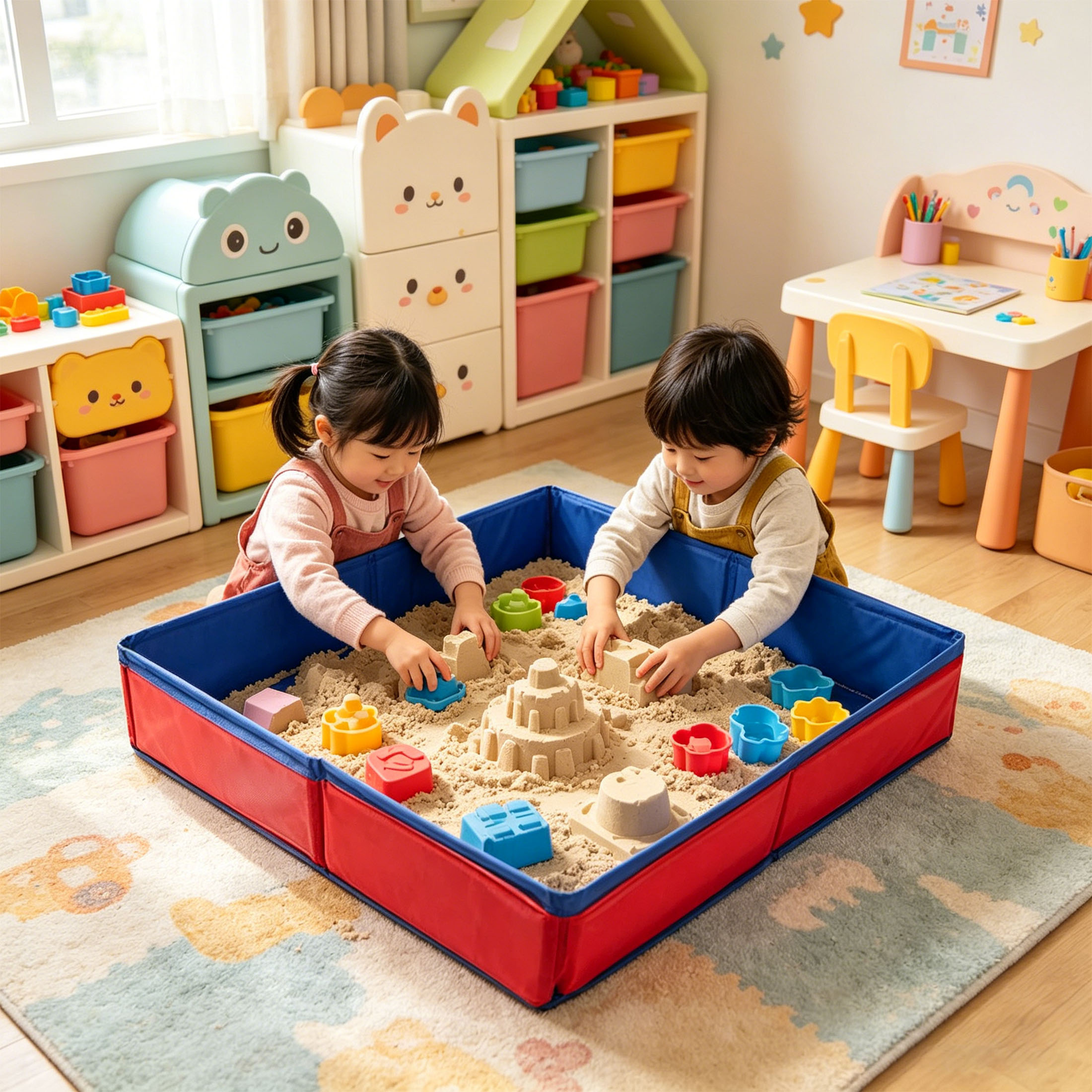 Sandbox for Kids Sand Table Ch – Kids Outdoor Sensory Table recenzja i cena