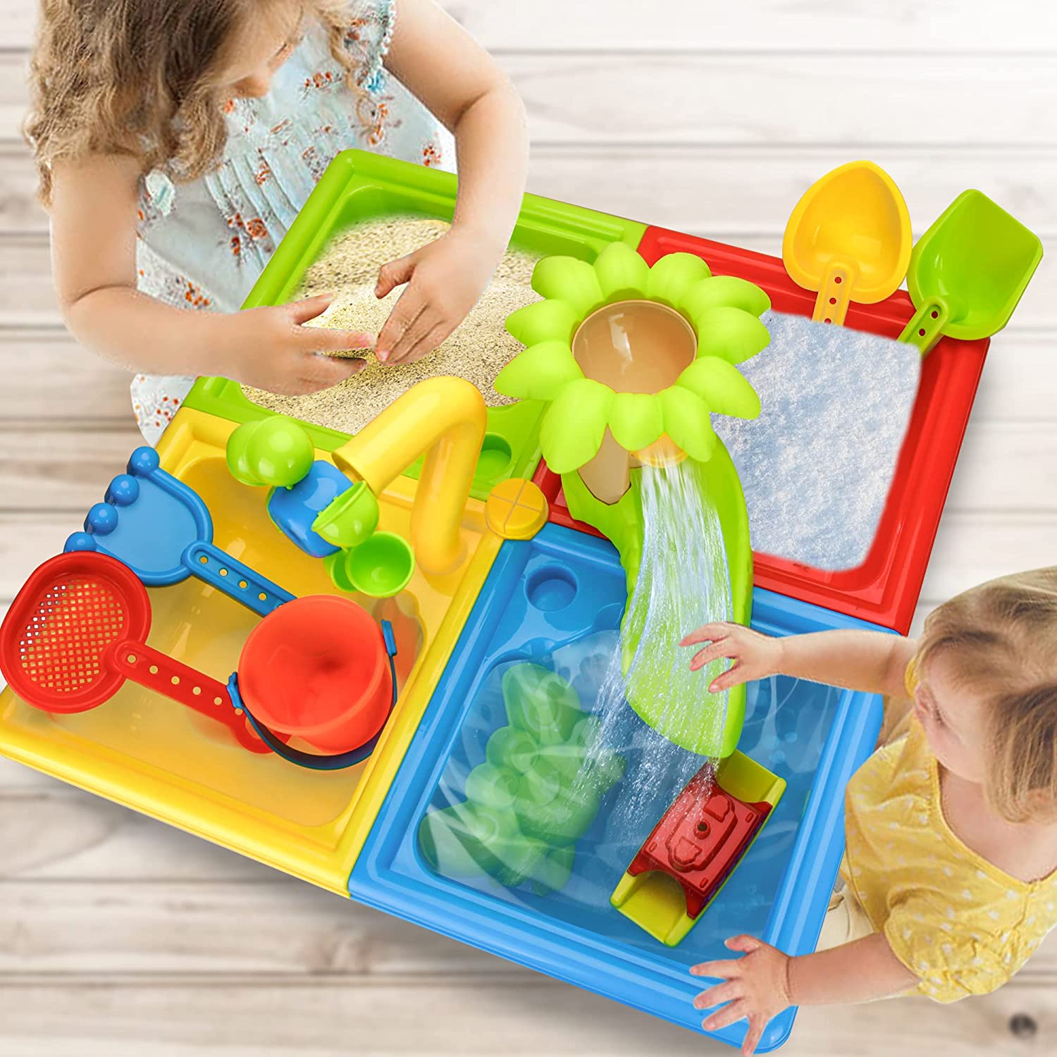 Beach Table Sand Play Toys Chi – Kids Outdoor Pool recenzja i cena