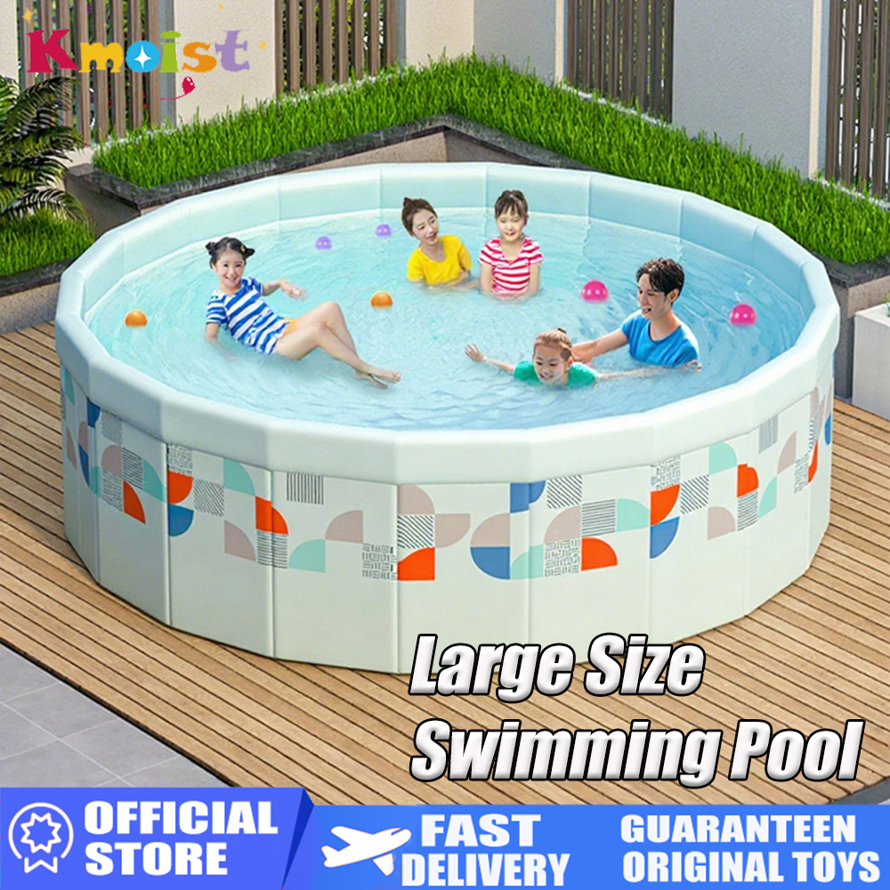 Swimming Pool PVC Foldable Non – Kids Outdoor Garden Toys recenzja i cena