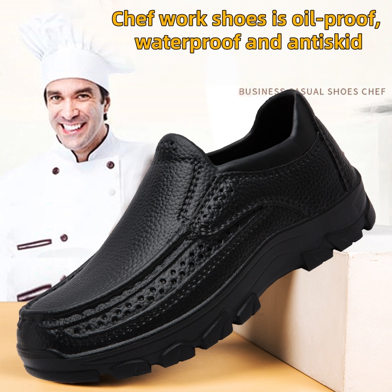 Men's chef shoes waterproof an – Kids Outdoor Kitchen recenzja i cena