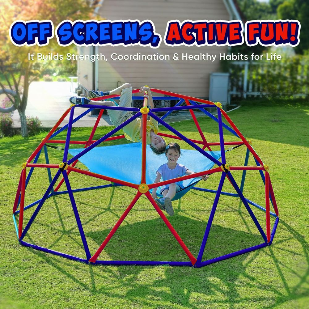 Climbing Dome with Hammock, Su – Kids Outdoor Climbing Dome recenzja i cena