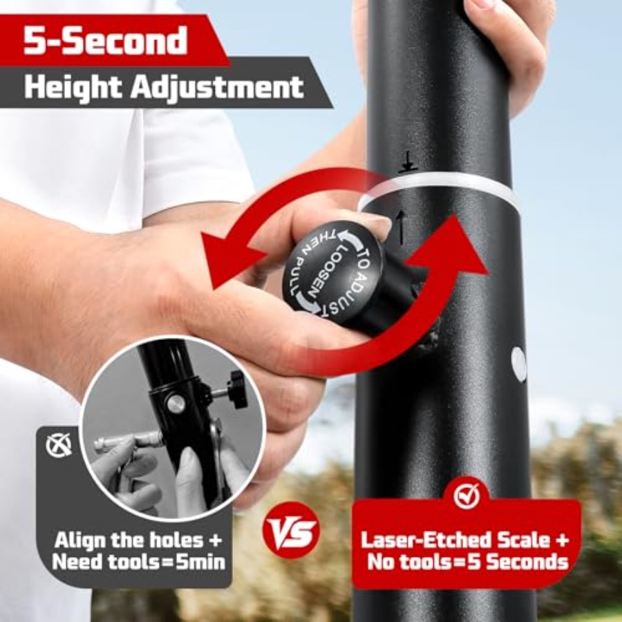 Outdoor basketball hoop 10FT w – Kids Outdoor Basketball recenzja i cena