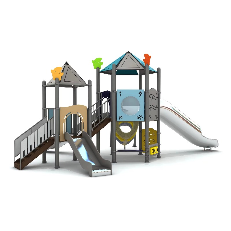 Wooden Outdoor Playground Set  – Kids Outdoor Wooden Playset recenzja i cena