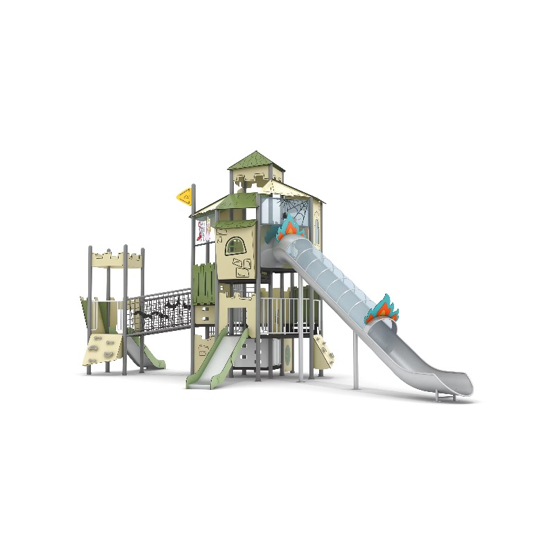 Wooden Outdoor Playground Set  – Kids Outdoor Wooden Playset recenzja i cena
