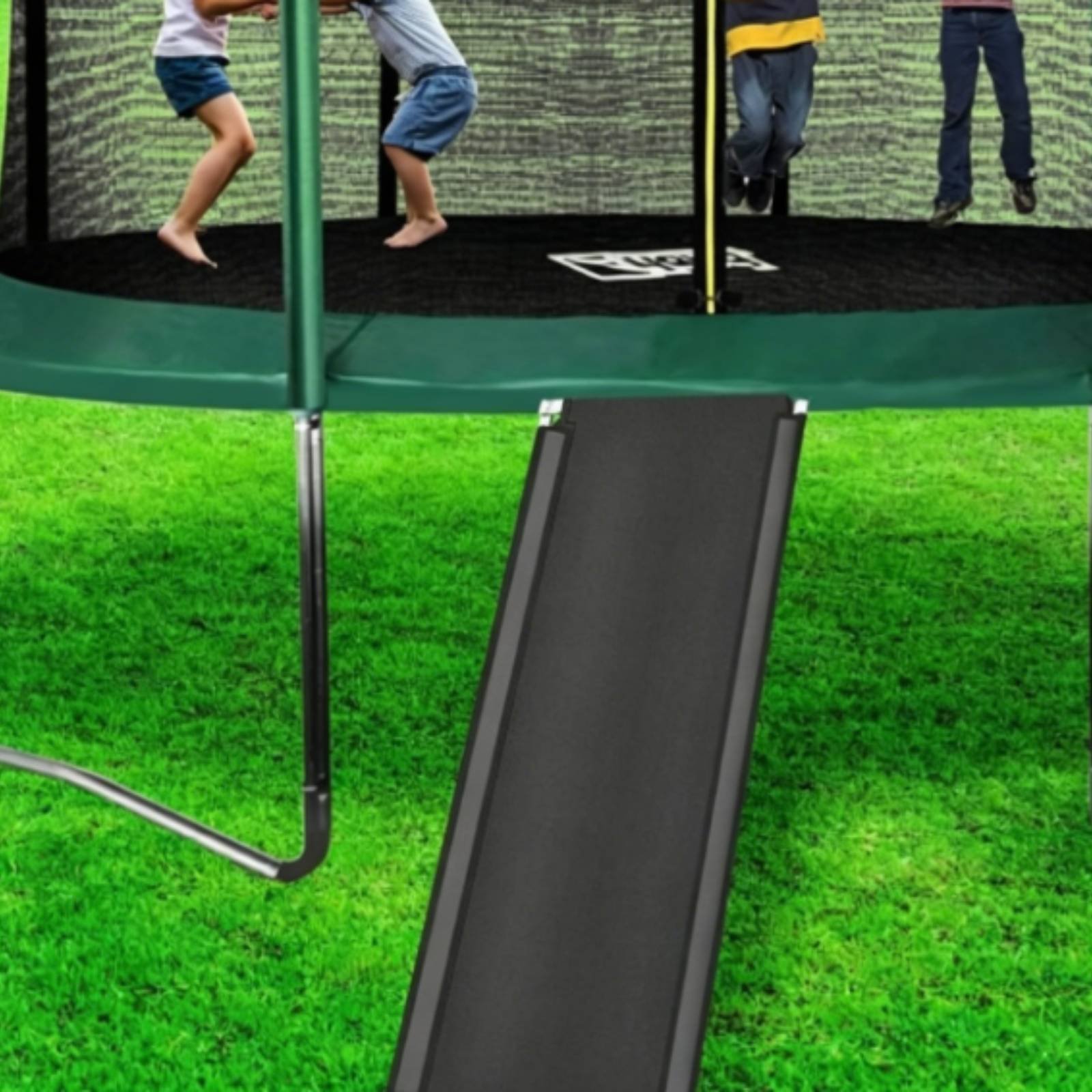 Kids Trampoline with Slide Ind – Mini Trampoline Spring recenzja i cena