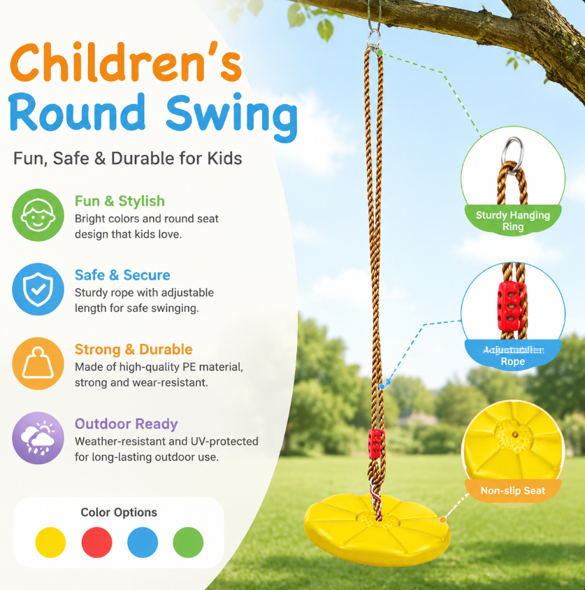 Thickened Octagonal Petal Swin – Kids Outdoor Seating recenzja i cena
