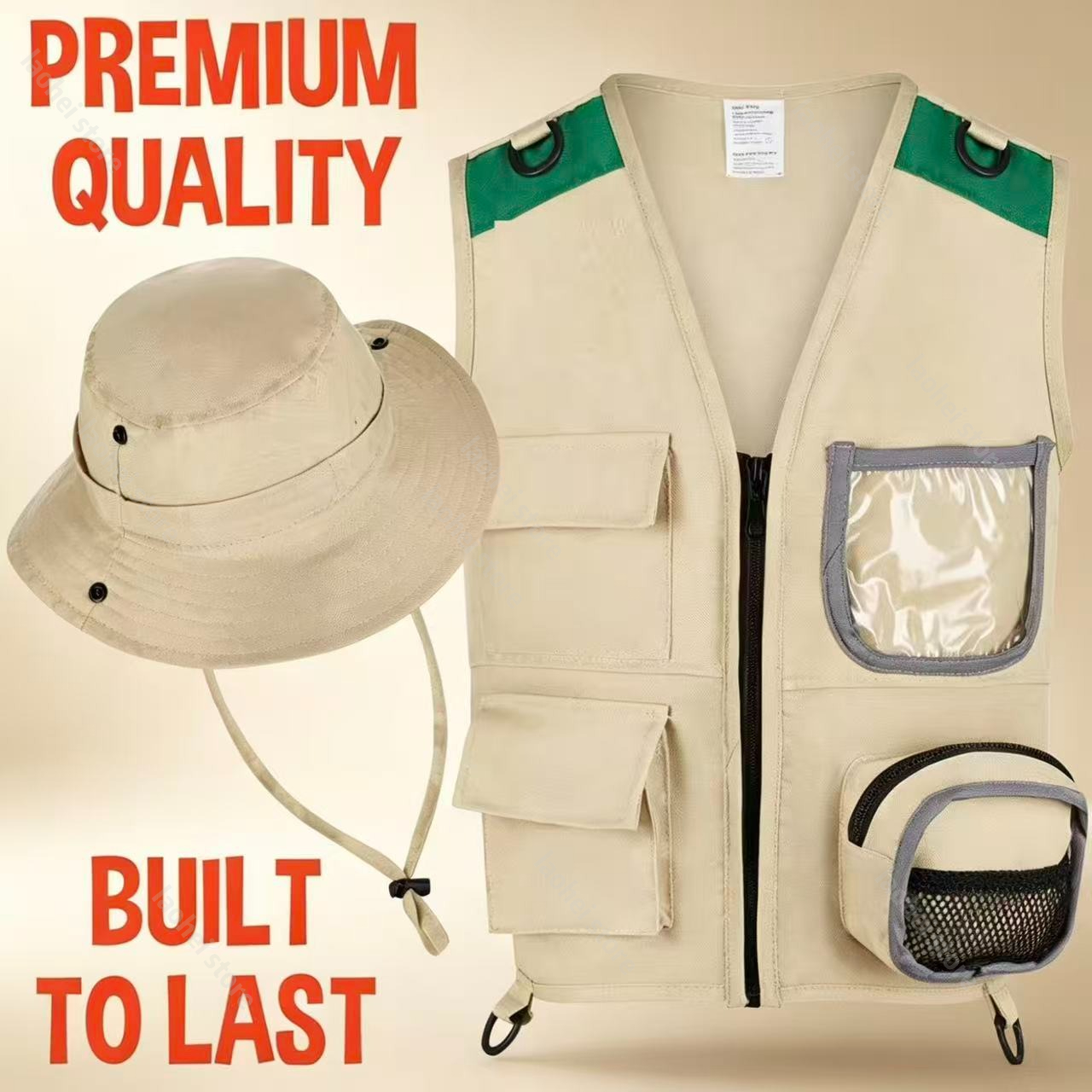 Kids Explorer Vest and Hat Cos – Play Kids Outdoor recenzja i cena