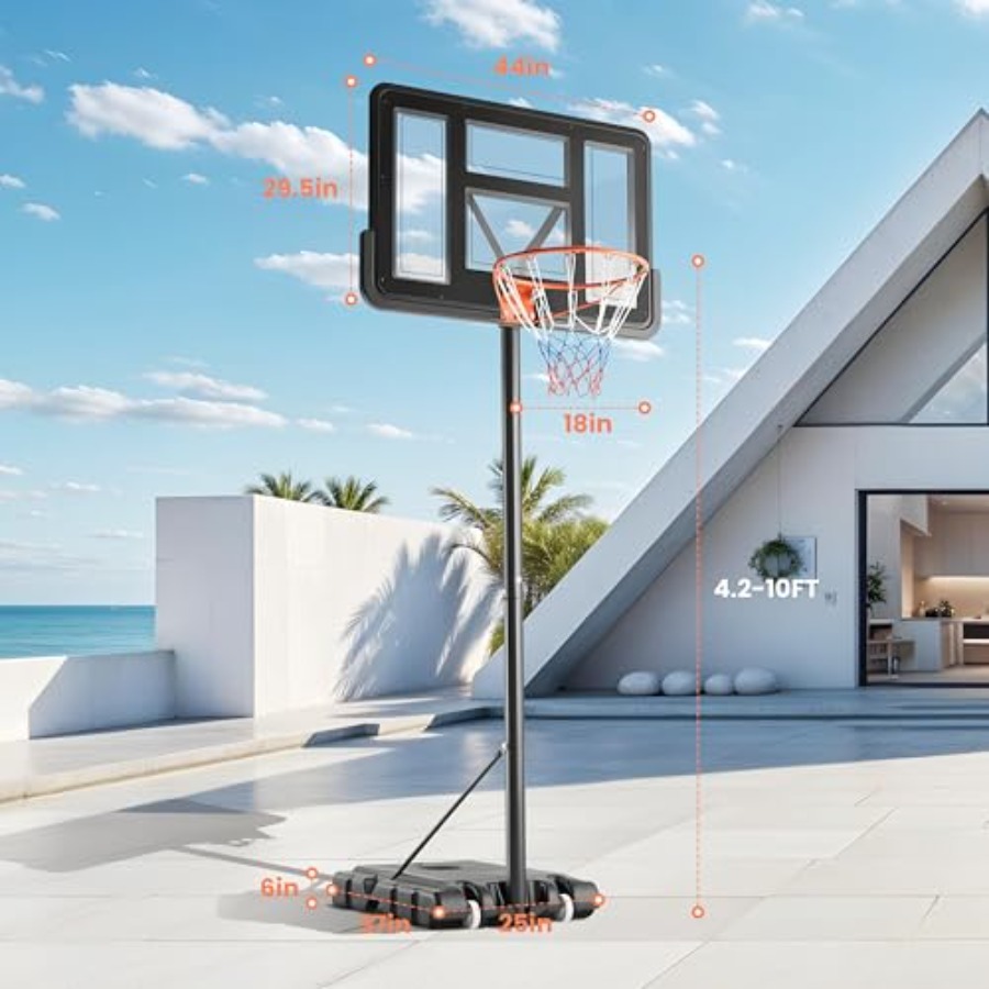 Outdoor adjustable basketball  – Kids Outdoor Basketball recenzja i cena