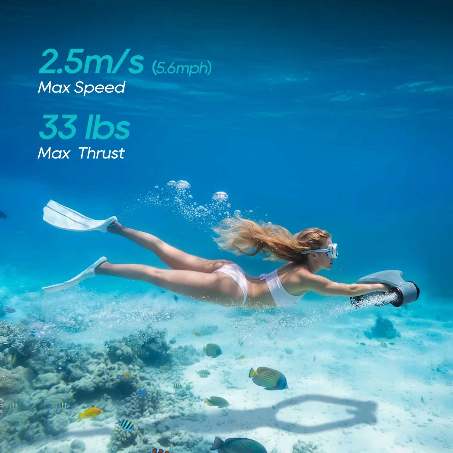 Asiwo MANTA 2 Underwater Scoot – Kids Outdoor Pool recenzja i cena