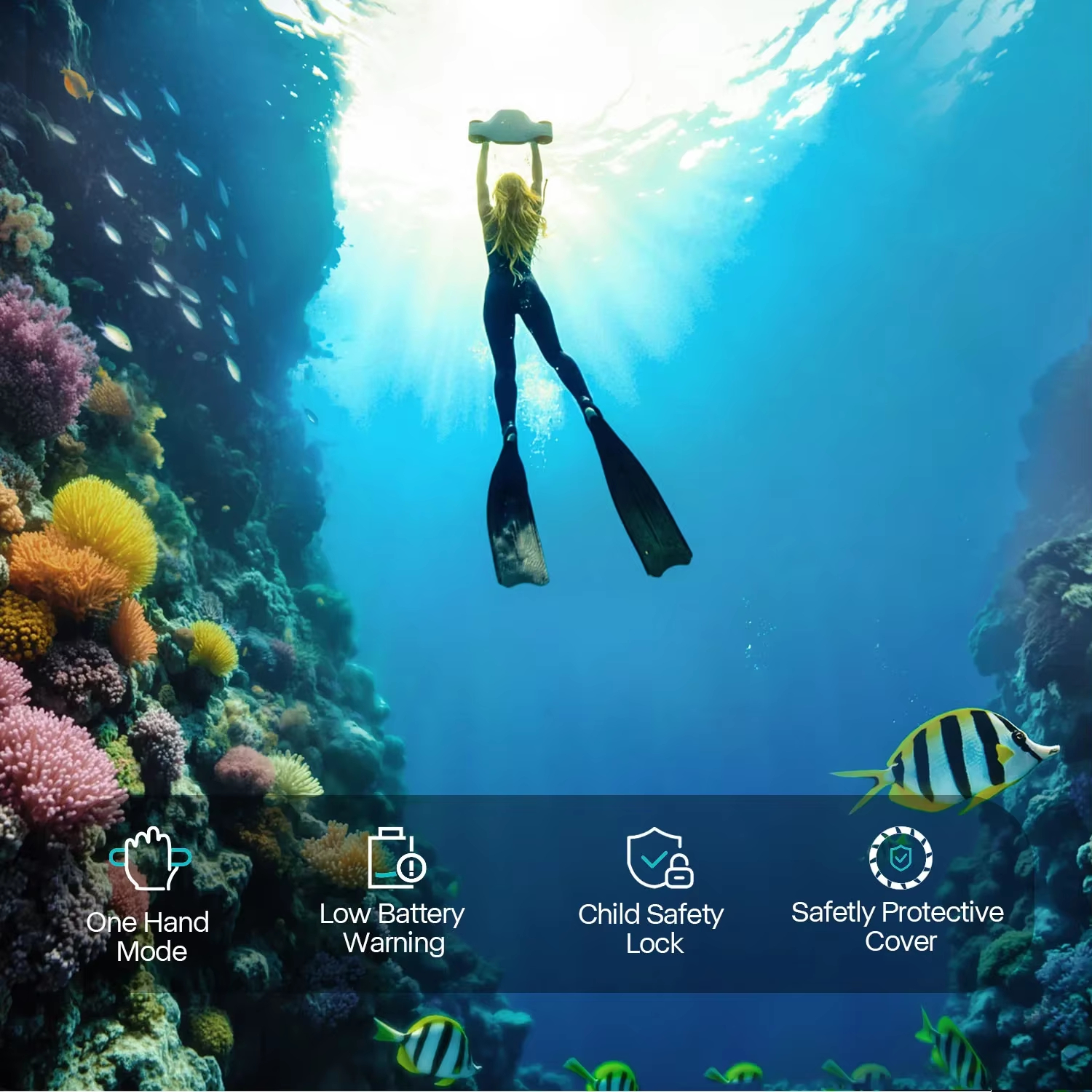 Asiwo MANTA 2 Underwater Scoot – Kids Outdoor Pool recenzja i cena