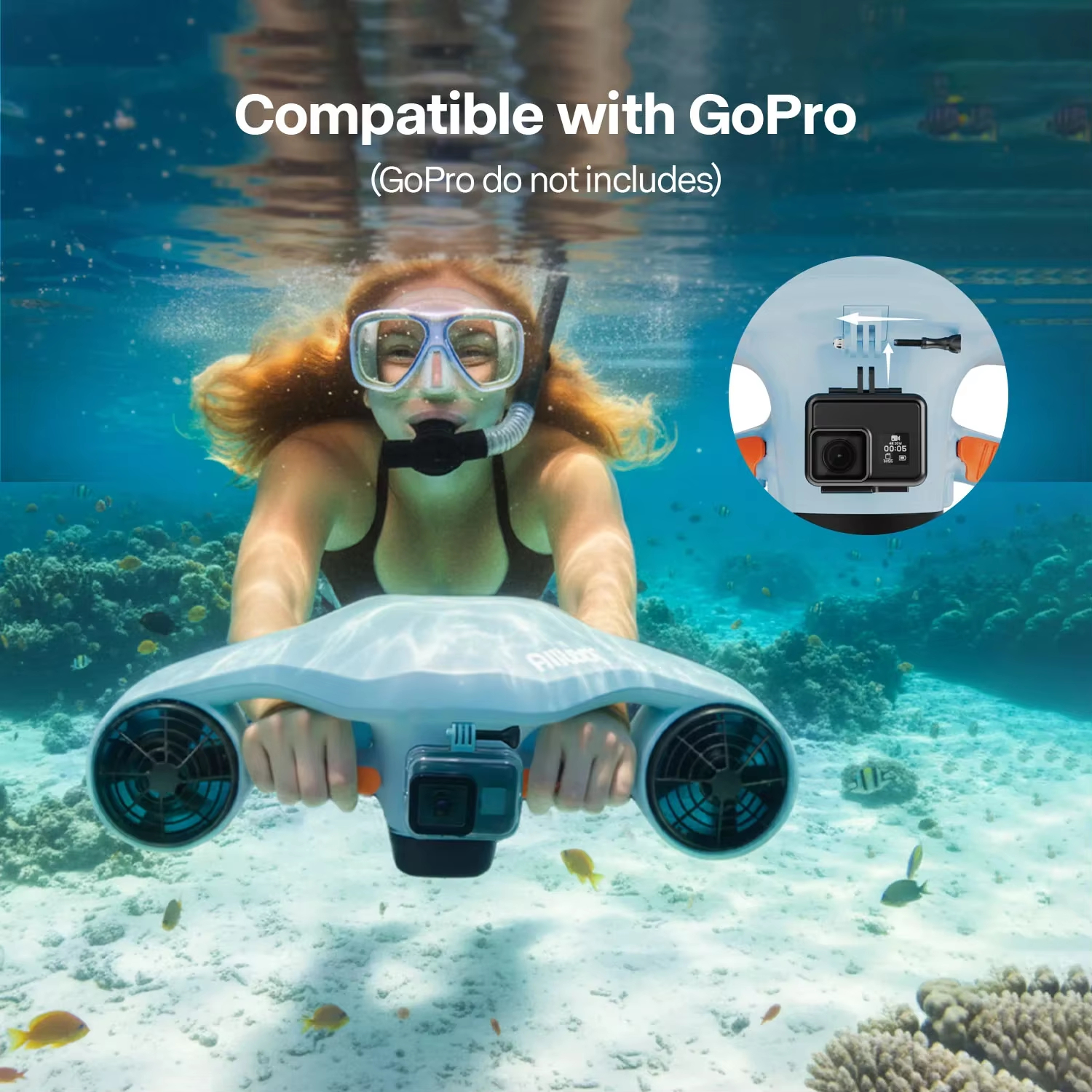 Asiwo MANTA 2 Underwater Scoot – Kids Outdoor Pool recenzja i cena