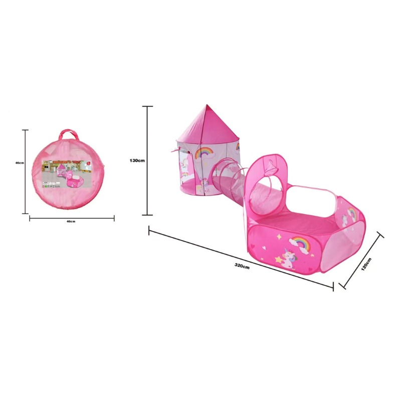 3 in 1 Kids Tent House Portabl – Kids Outdoor Wendy House recenzja i cena