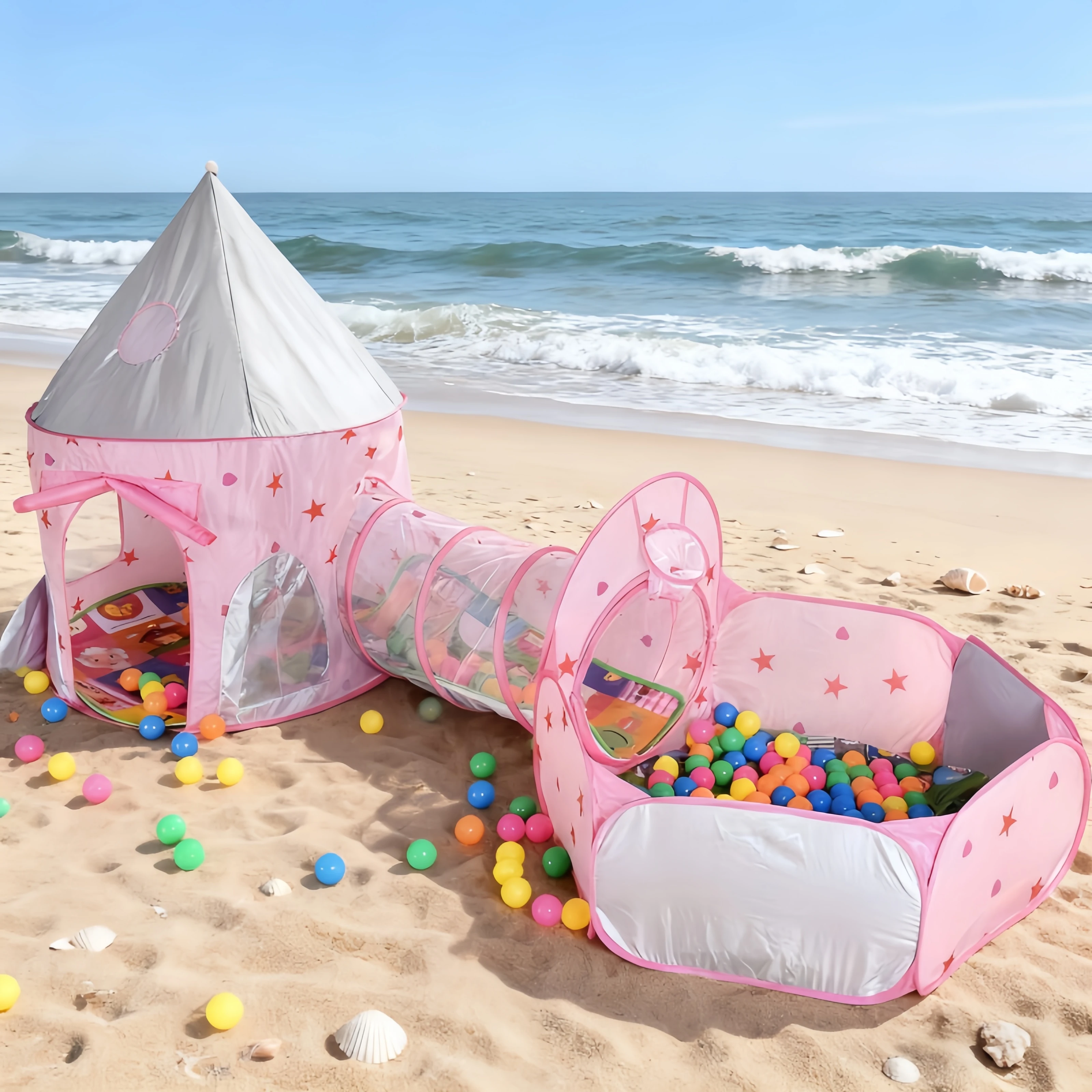3 in 1 Kids Tent House Portabl – Kids Outdoor Wendy House recenzja i cena