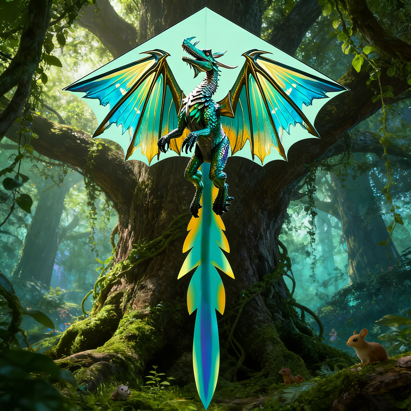 Dragon kites flying toys for k – Kite Easy Fly Kids recenzja i cena