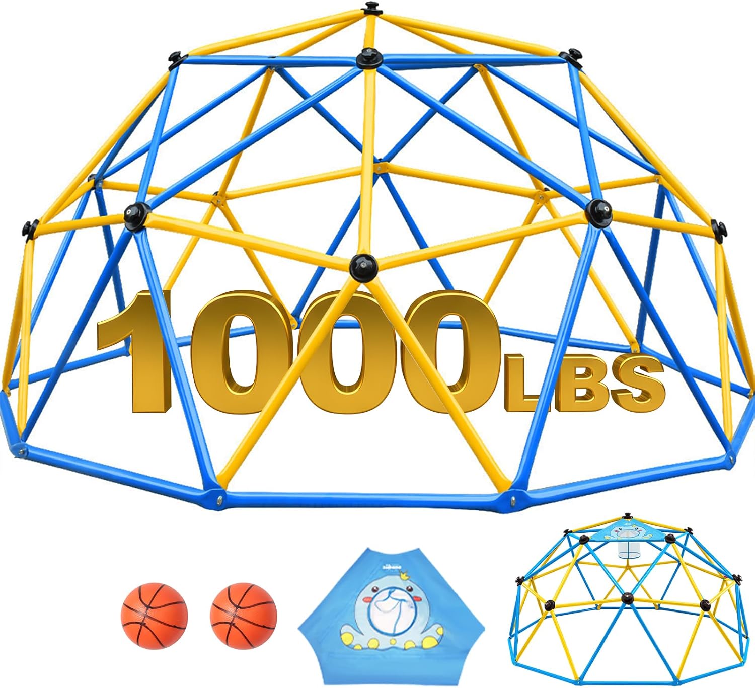 Zupapa 10FT Climbing Dome, Out – Kids Outdoor Climbing Dome recenzja i cena