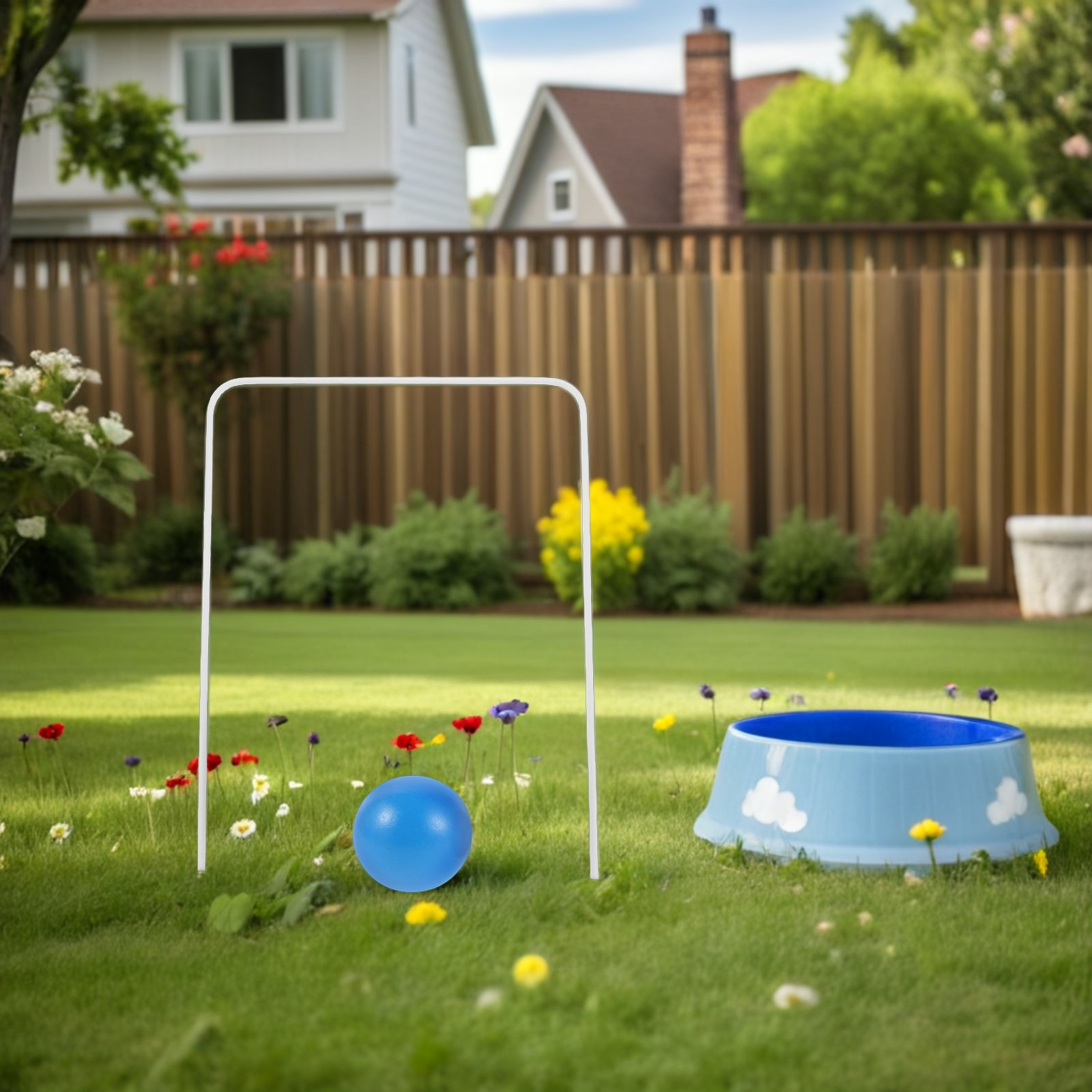 1Set Croquet Game Kit Kids Woo – Kids Outdoor Wooden Playset recenzja i cena