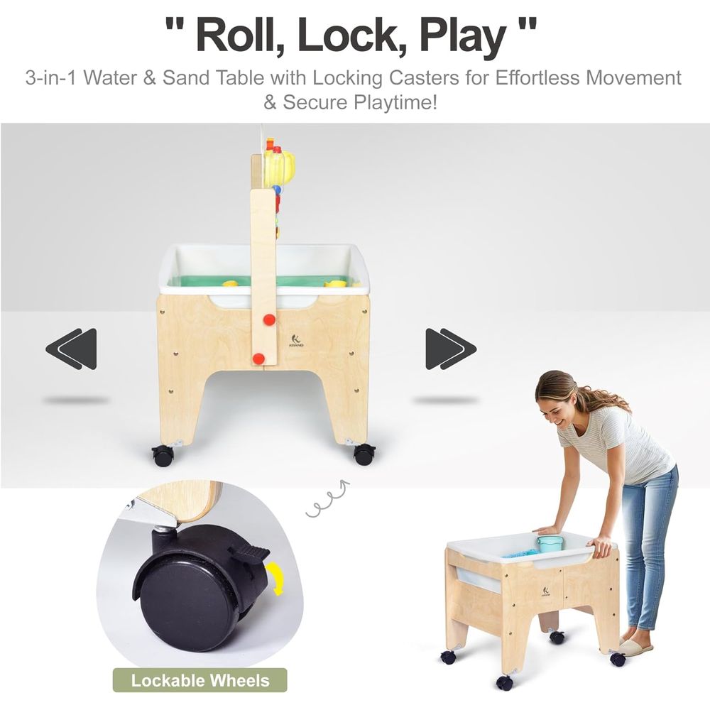 Kids Water & Sand Sensory Tabl – Kids Outdoor Sensory Table recenzja i cena